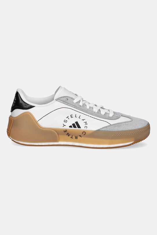 adidas by Stella McCartney pantofi de antrenament Court Boost IE8768 alb SS25