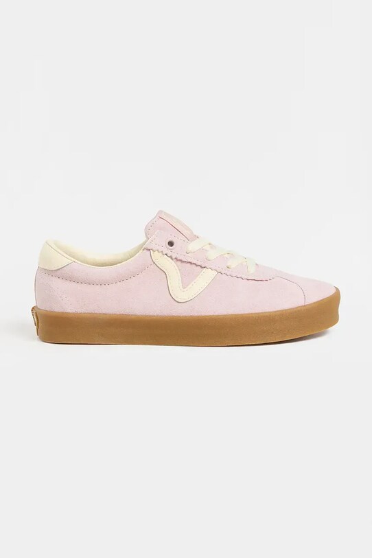 Vans teniși din piele întoarsă Sport Low plată roz VN000CQRO3N1