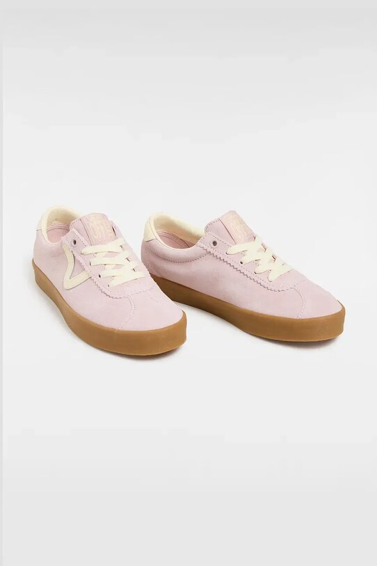 Vans teniși din piele întoarsă Sport Low VN000CQRO3N1 roz SS25