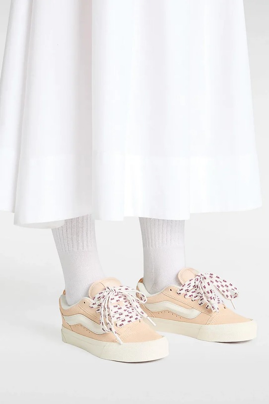 Teniske iz semiša Vans Knu Skool VN000D6ZE2S1 oranžna