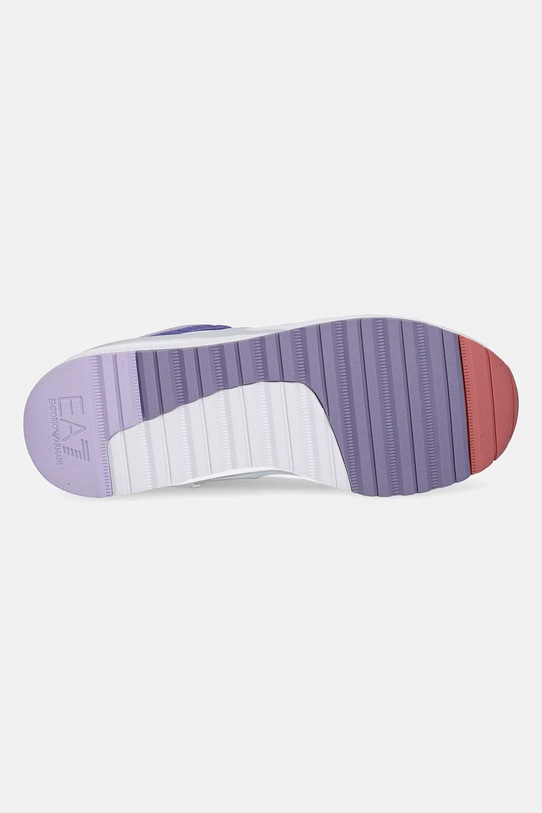 Sneakers boty EA7 Emporio Armani XK434.X8X240.D fialová