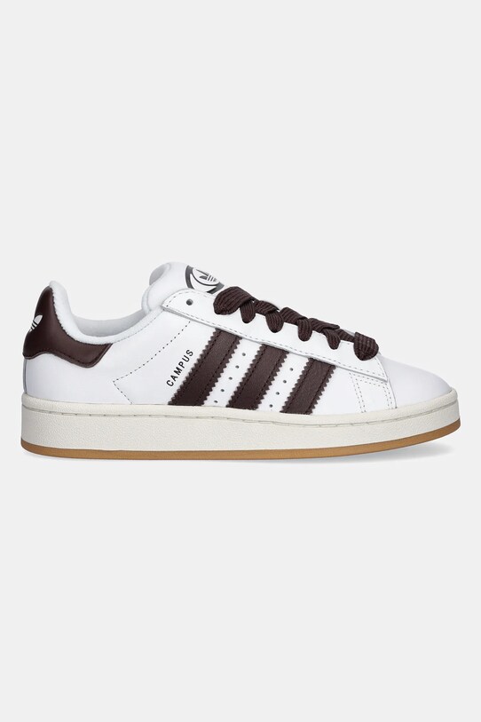 adidas Originals sneakersy skórzane Campus 00s JQ7767 biały SS25
