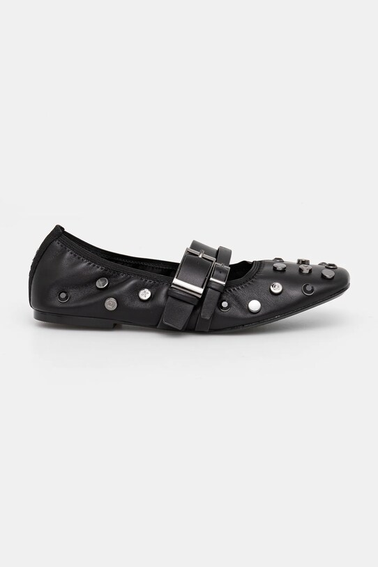 Kožené balerínky Dkny Davey K1552868.BLK čierna SS25