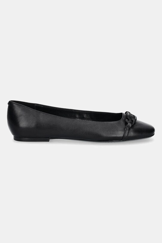 Dkny baleriny skórzane Davilla K1594112.BLK czarny SS25