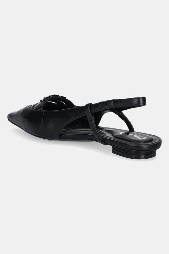 Obuwie Dkny baleriny skórzane Mikado K1524221.BLK czarny