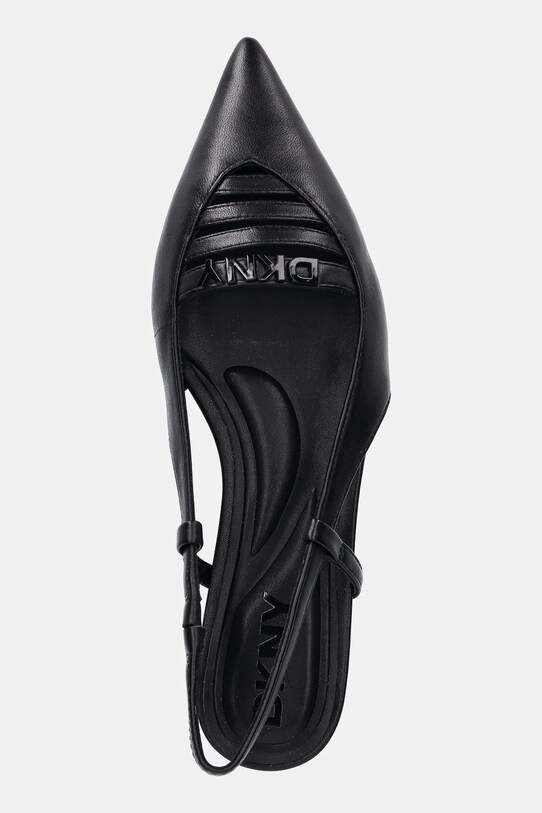 Dkny baleriny skórzane Mikado czarny K1524221.BLK