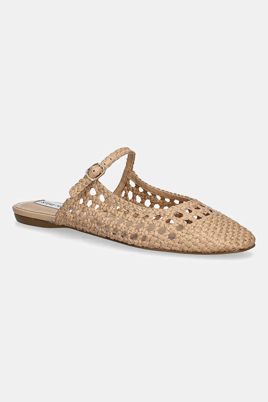 Šľapky Steve Madden Glennie imitácia kože béžová SM11003841.380