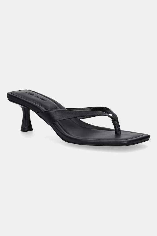 Steve Madden papuci de piele Heyley gros negru SM11003831.017