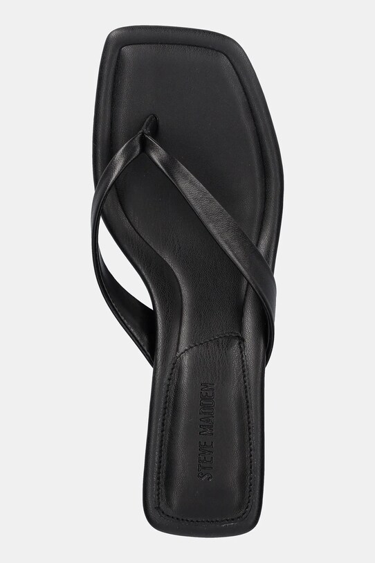 Steve Madden papuci de piele Heyley negru SM11003831.017