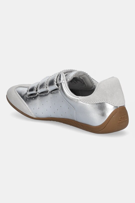 Încălțăminte Steve Madden sneakers din piele Flagship SM11003816.SL1 argintiu