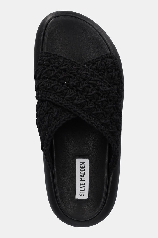 Παντόφλες Steve Madden Guideline μαύρο SM11003828.001