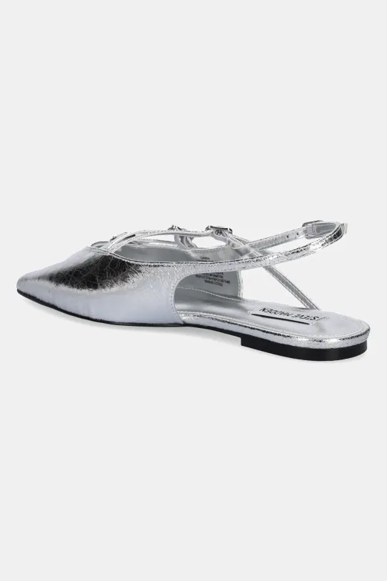 Obuwie Steve Madden baleriny Cianna SM11003709.SCK srebrny