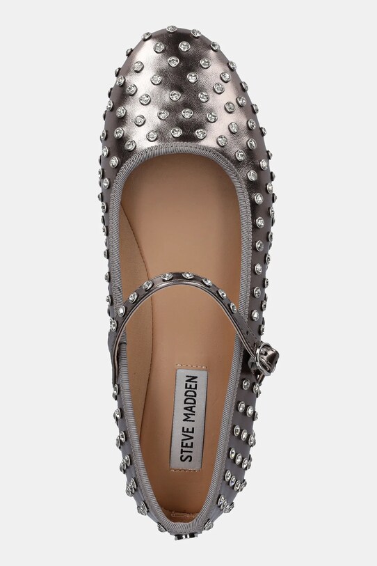 Steve Madden baleriny Vinetta-R srebrny SM11003147.733