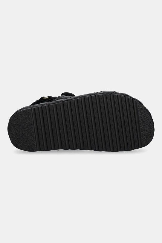 Δερμάτινα σανδάλια Steve Madden Bigmona SM11003458.055 μαύρο