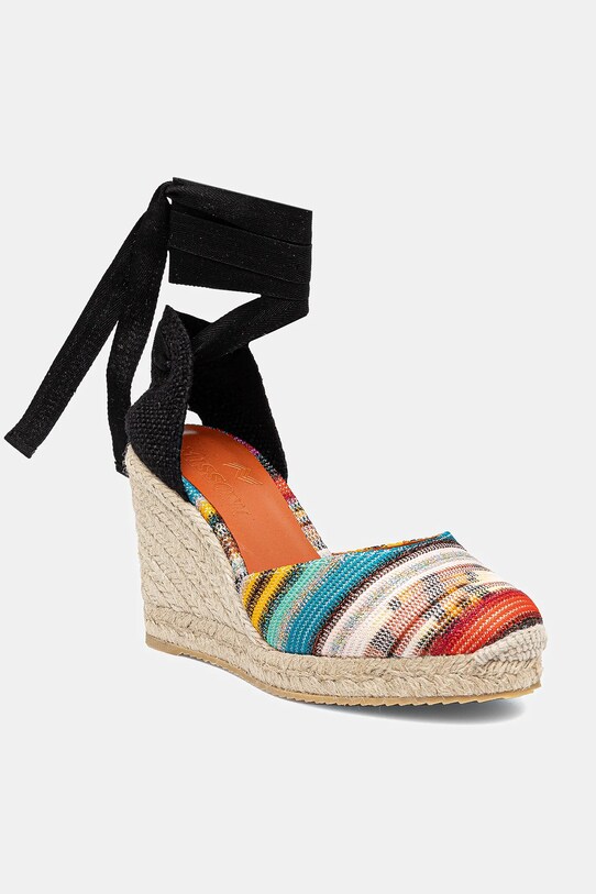 Еспадрили Missoni Eva 80 скосена платформа многоцветен MWB008.083