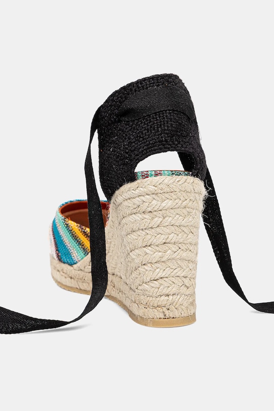 Încălțăminte Missoni espadrile Eva 80 MWB008.083 multicolor