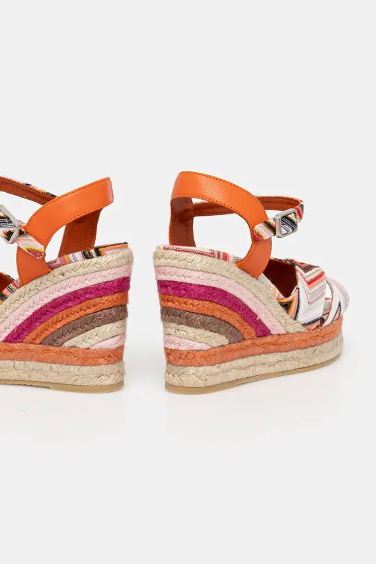 Obuwie Missoni sandały Carmen MWB011.002 multicolor