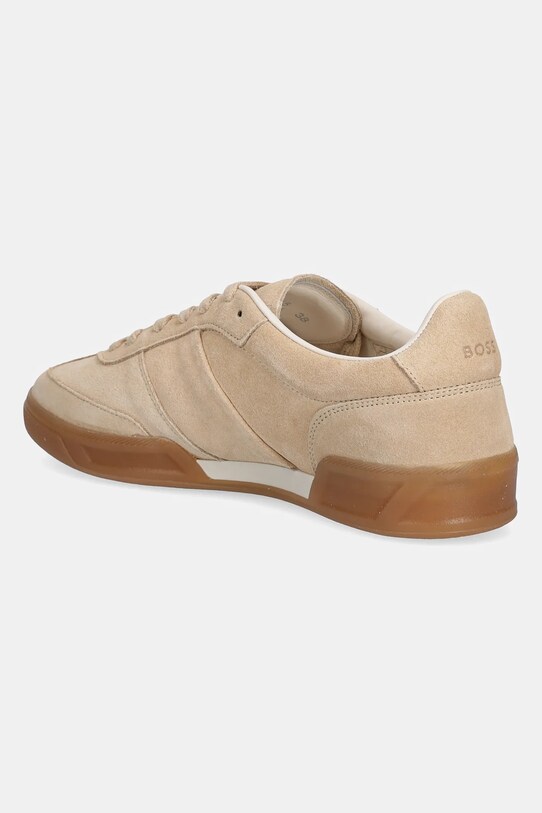 Încălțăminte BOSS sneakers din piele intoarsă Brenta 50536645.250 bej
