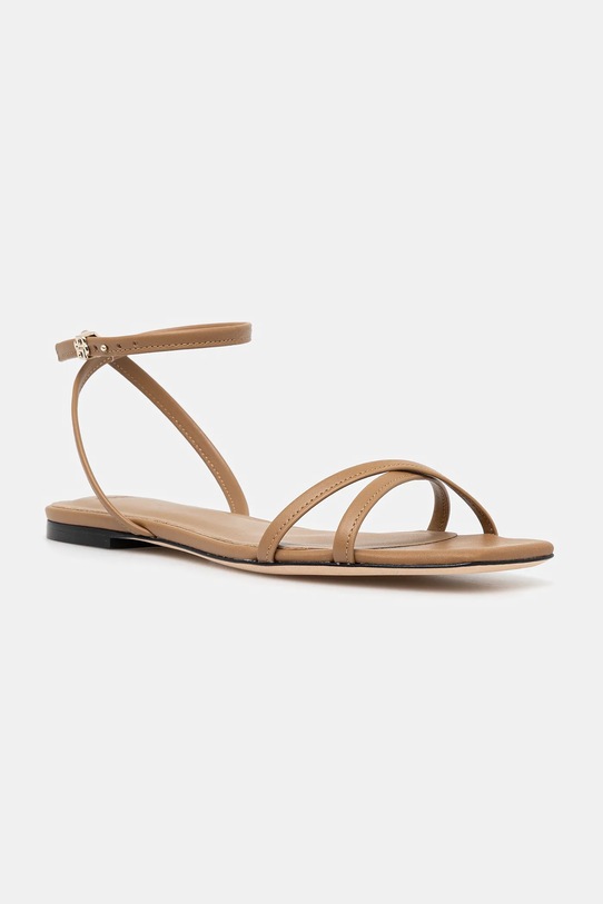 BOSS sandale de piele Charlize piele maro 50542217.260