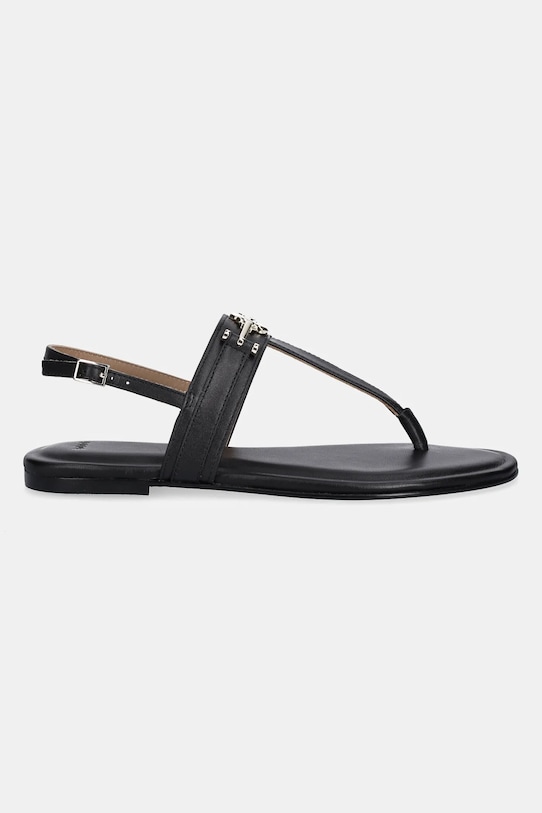 BOSS sandale de piele Emberlyn 50542316.001 negru SS25