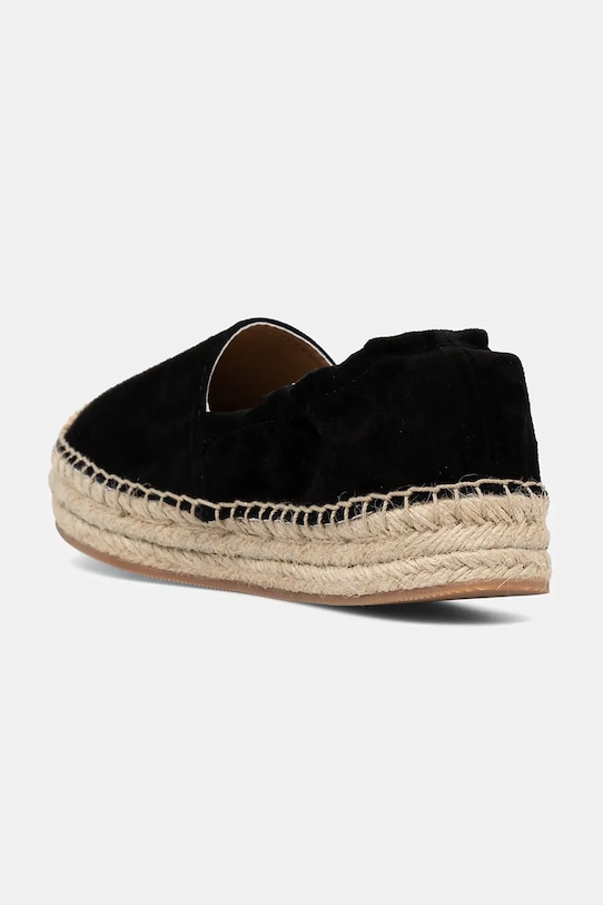 Boty Kožené espadrilky BOSS Madeira 50542344.001 černá