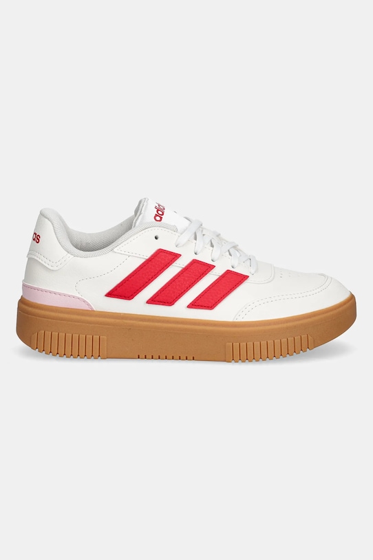 Маратонки adidas Courtblock Bold JI2209 бежов SS25