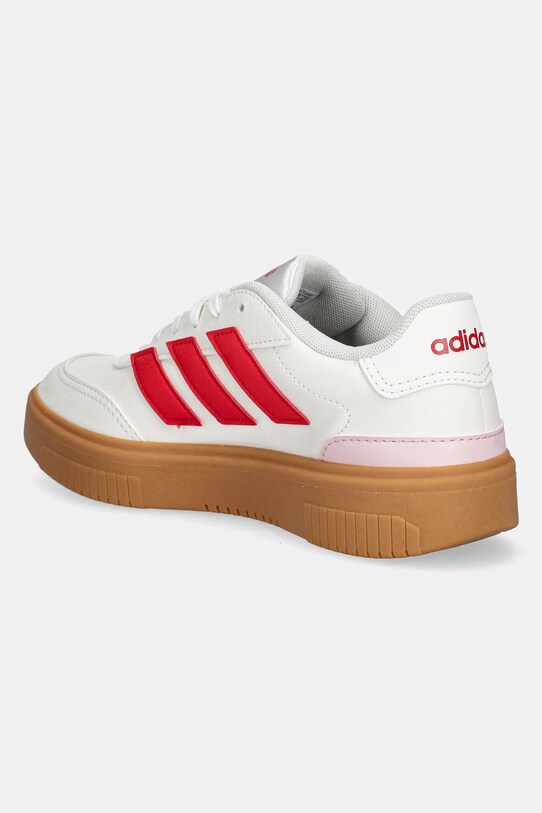 Obuwie adidas sneakersy Courtblock Bold JI2209 beżowy