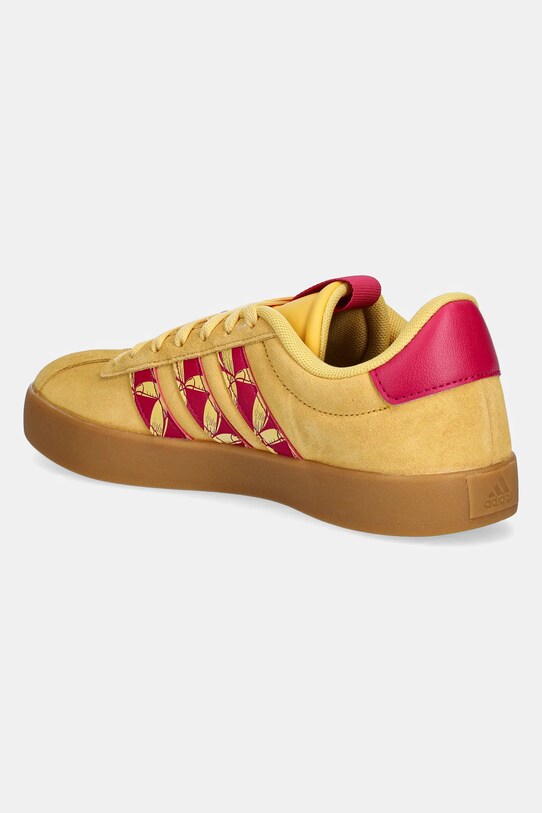 Scarpe adidas sneakers in camoscio VL Court 3.0 JQ7402 giallo