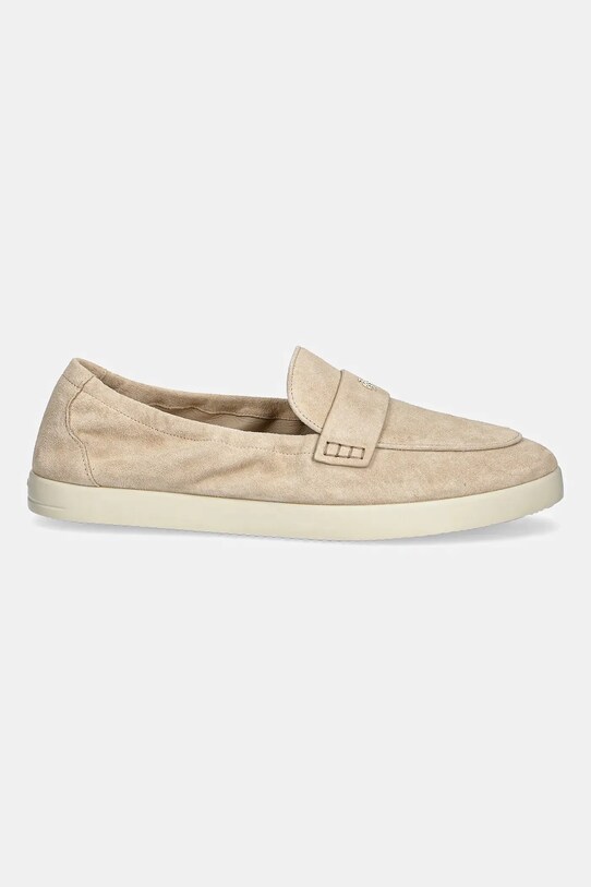 Tory Burch mokasyny zamszowe Ballet Sport Loafer 158073.250 beżowy SS25