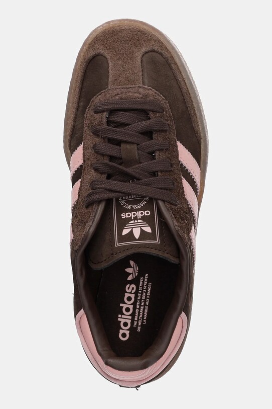 Кроссовки из нубука adidas Originals Sambae коричневый JI2744