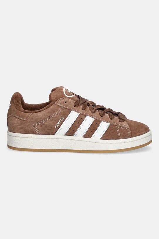 adidas Originals sneakers din piele intoarsă Campus 00s JS2760 maro SS25