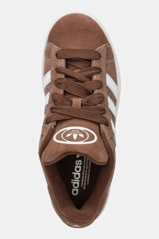 Semišové tenisky adidas Originals Campus 00s hnedá JS2760