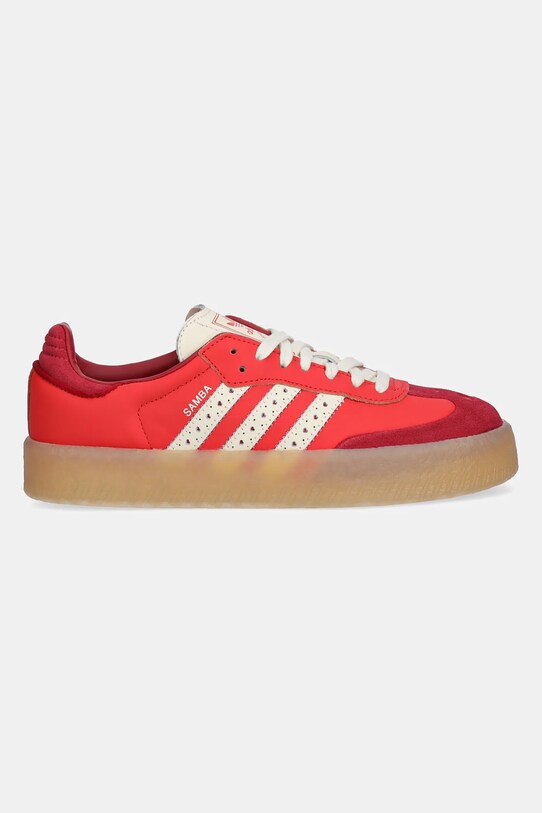 Шкіряні кросівки adidas Originals Sambae JH7287 червоний SS25