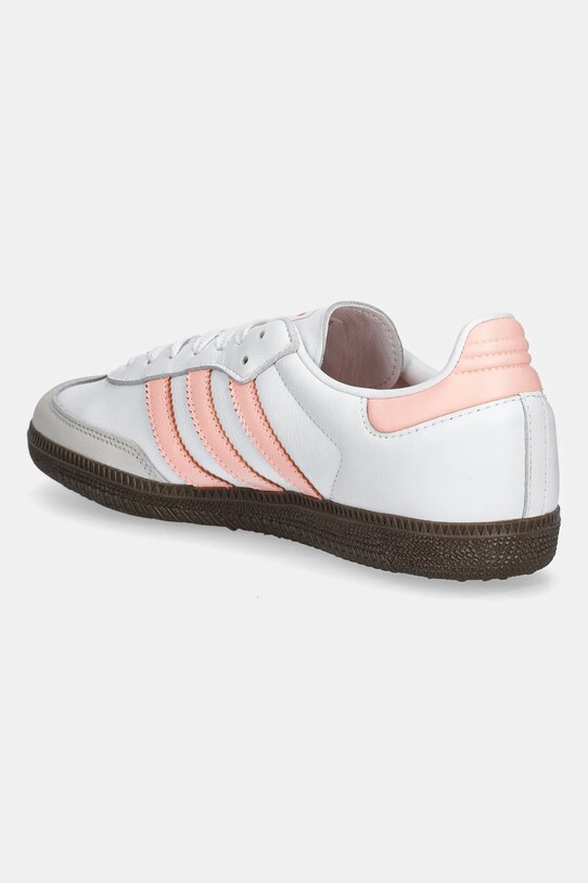 Încălțăminte adidas Originals sneakers din piele Samba Og W JH5687 alb