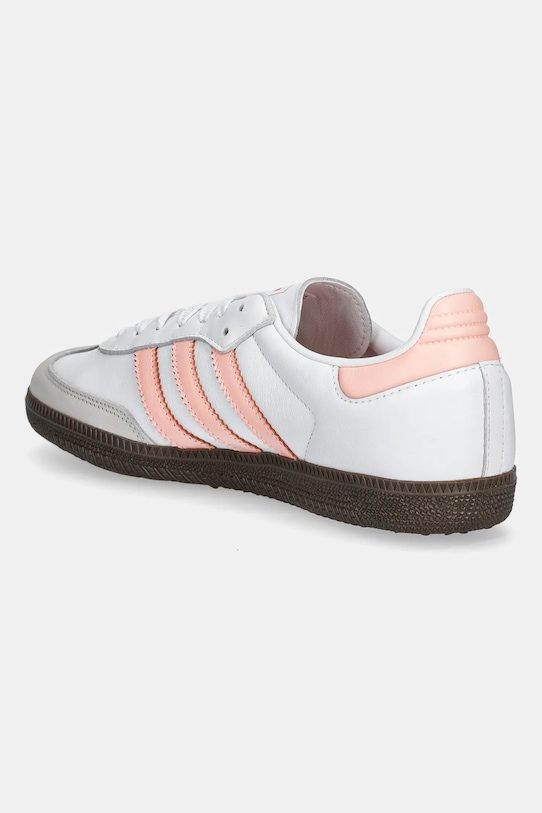 Încălțăminte adidas Originals sneakers din piele Samba Og W JH5687 alb