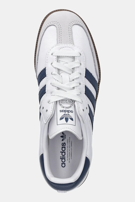 adidas Originals sneakersy skórzane Samba Og W biały JH5688