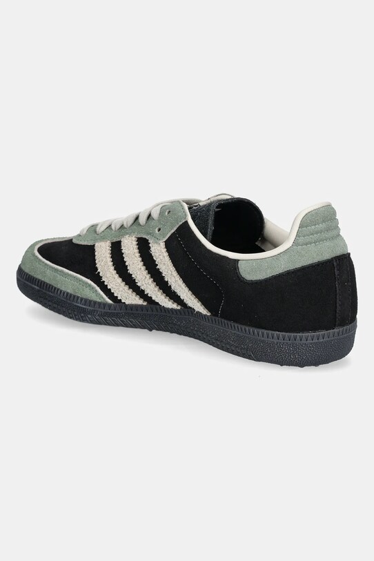 Încălțăminte adidas Originals sneakers din piele intoarsă Samba OG W JI2680 negru