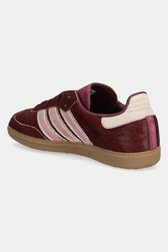 Scarpe adidas Originals sneakers in pelle Samba OG W JP5330 granata
