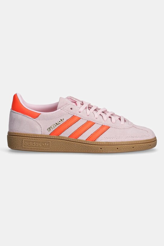 Semišové tenisky adidas Originals Handball Spezial W JS0250 ružová SS25