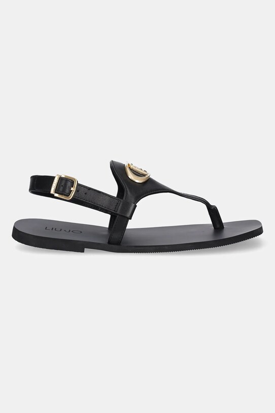 Δερμάτινα σανδάλια Liu Jo SABA 12 SA5085P010222222 μαύρο SS25