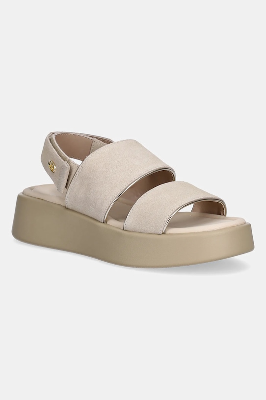 Liu Jo sandali in camoscio AMBER 01 pelle scamosciata beige SA5187PX002S1820