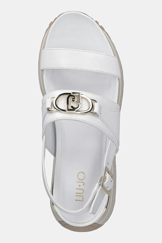 Δερμάτινα σανδάλια Liu Jo LIU JO MAXI WONDER SANDAL 30 λευκό BA5081P010201111