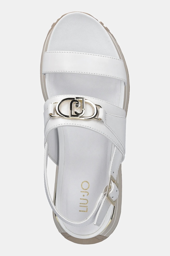 Кожаные сандалии Liu Jo LIU JO MAXI WONDER SANDAL 30 белый BA5081P010201111