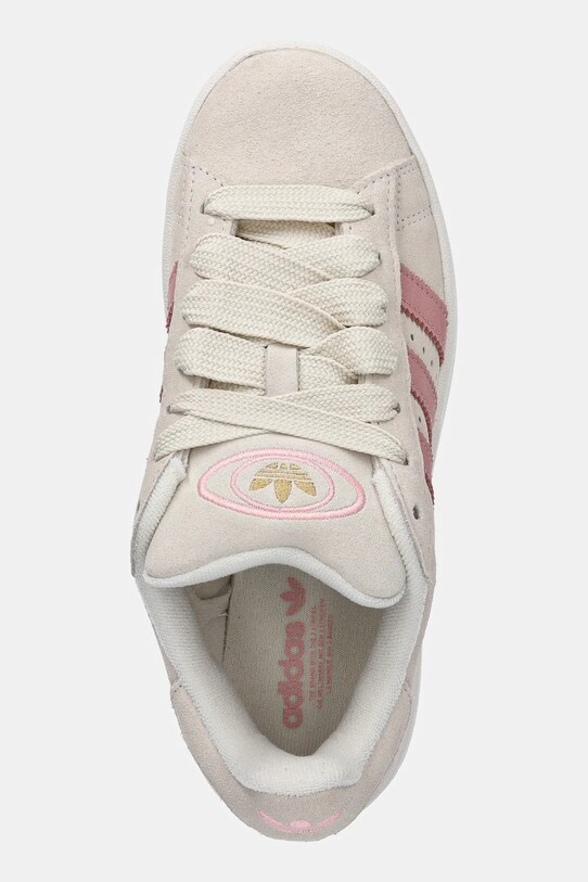Кожаные кроссовки adidas Originals Campus 00s бежевый JI2752