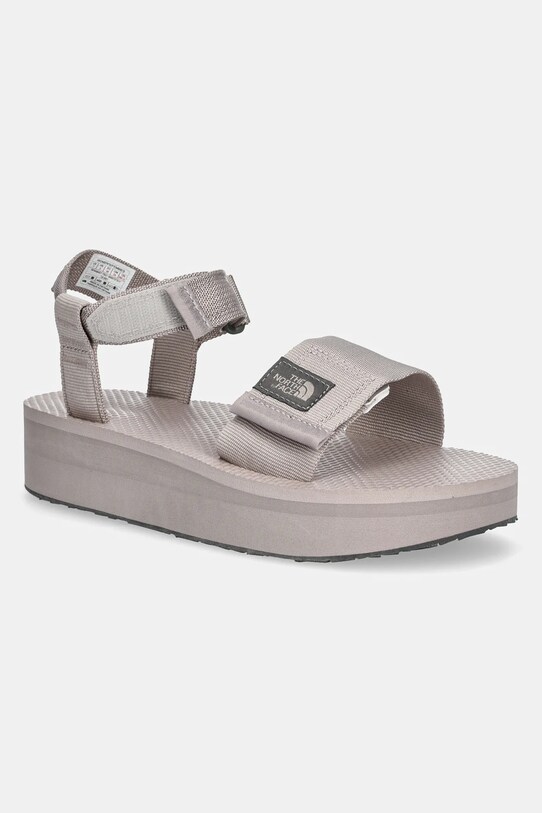 Sandale The North Face Skeena Platform tekstil siva NF0A8AE775Q1