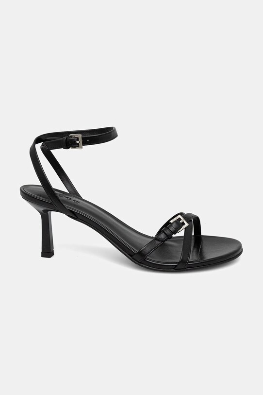 Шкіряні туфлі HUGO Katniss 50542112.001 чорний SS25