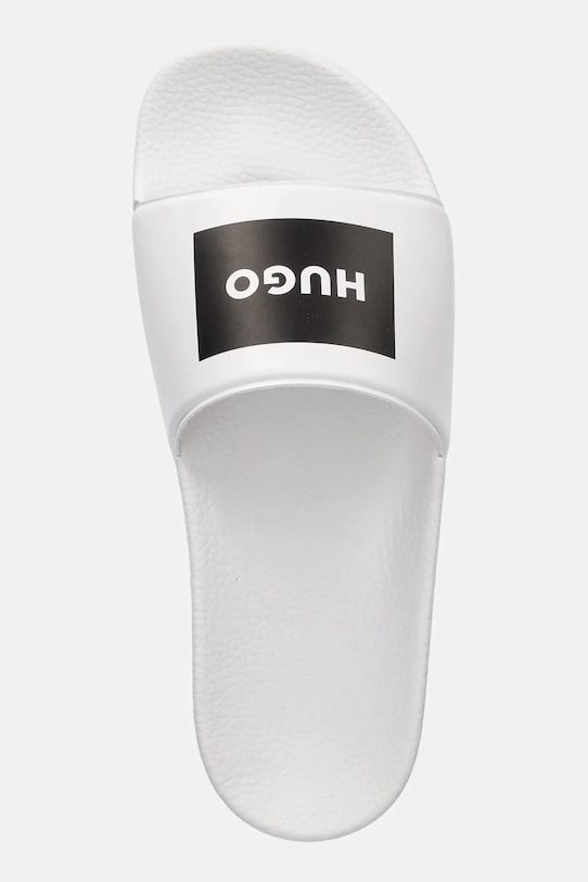 HUGO klapki Timein biały 50546281.100