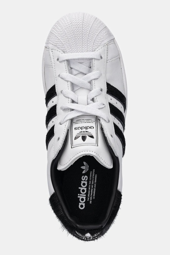 adidas Originals sneakers din piele Superstar II W alb JH7052