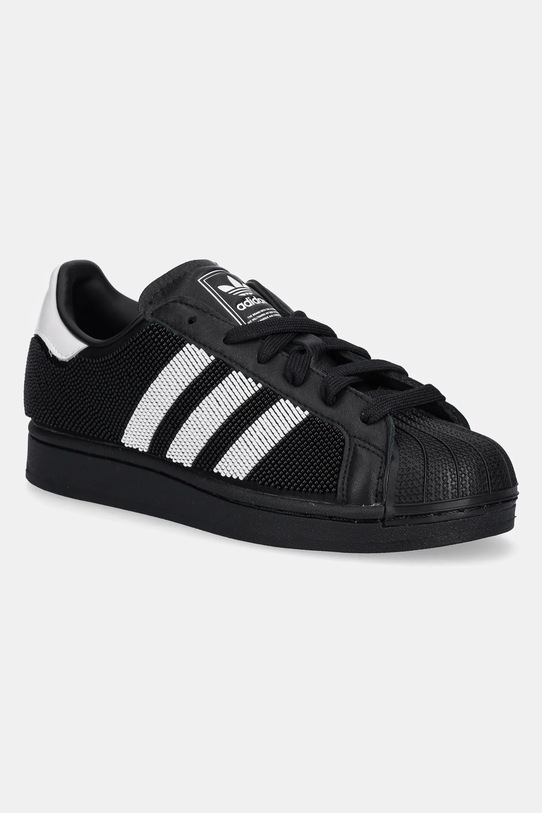 adidas Originals sneakersy Superstar II W tekstylny czarny JH7098