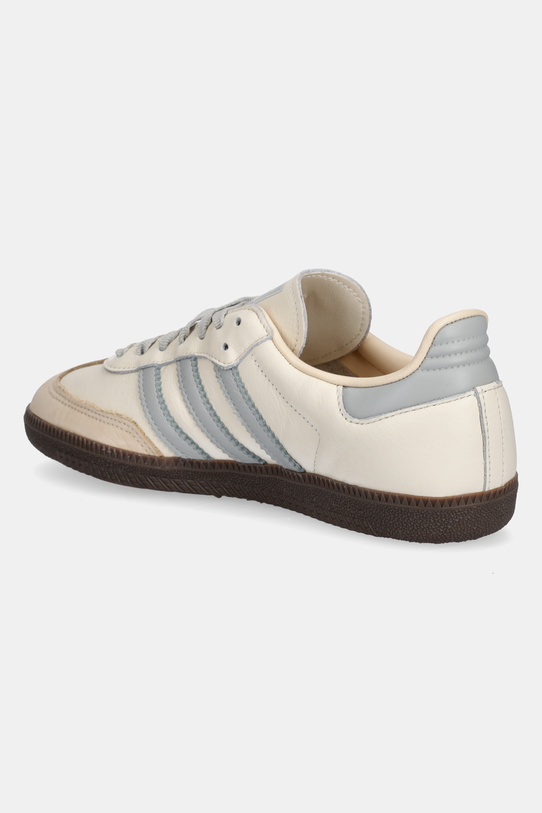 Obuwie adidas Originals sneakersy skórzane Samba OG W JH7299 beżowy